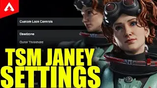TSM Janey Controller Settings Apex Legends