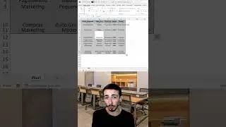 Ajuste linhas e colunas dessa forma no Excel | #shorts #excel