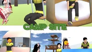Sakura simulator episode 3😍 camp site area 🤩🥰😍😘