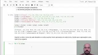 IPE em Python (5) 2 - Repetição aninhada com for