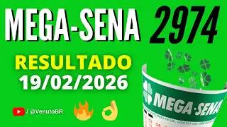 🍀 RESULTADO MEGA SENA 2974