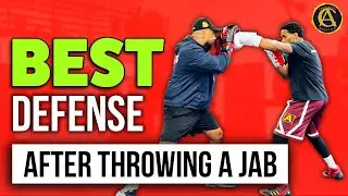 BEST DEFENSE AFTER THROWING THE JAB [ Boxing Clinic ]