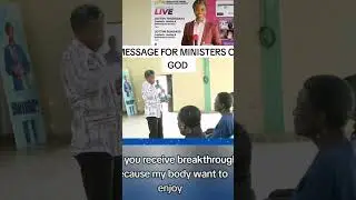 MESSAGE FOR MINISTERS OF GOD