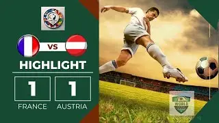 France VS Austria Euro 2024 Matchday4 Football game