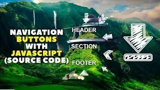 Navigation buttons with Javascript (source code) ││ Tutorial