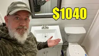 Cheap Bathroom Remodel - Beach House Reno