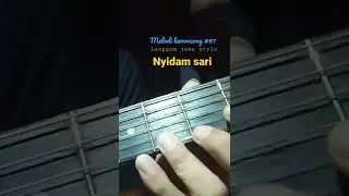 Melodi keroncong #96 Langgam Jawa style #keroncong #gitarkeroncong
