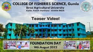 Teaser | Foundation Day | CoFS Gumla | #BAURanchi #jharkhand #teaser
