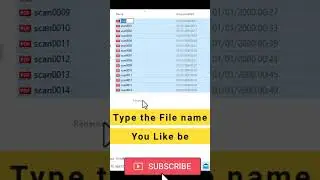 How To Rename Bulk Files At Once - With This Simple Trick