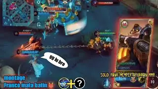COBA SETTING BEGINI AGAR AUTO AIM HOOK FRANCO 2023 - mobile legends