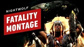 Mortal Kombat 11 - Nightwolf Fatal Blow and Fatalities