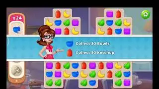Manor Cafe Game | GAMEGOS Games | Match-3 Puzzle Game