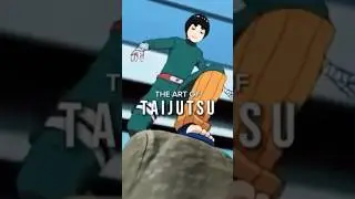 The art of taijutsu #trending
