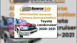 toyota landcruiser 70 series reversing camera integration to factory screen by - Reverse Safe