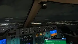 Nachtlandung mit der Beech 390 Premier 1A von Carenado im Karrieremodus