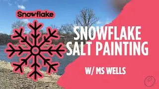 Salt Painting with Ms. Wells! #littlebeans  #activitiesforkids  #snowday  #artsandcrafts