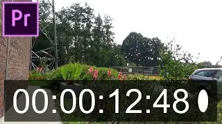 How to Add Timecode in Premiere Pro! Time in Adobe Premiere!