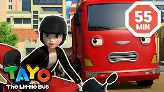 Rescuer Jay is on the move! | Tayo's Best Friends Compilation |  Tayo Episode Club