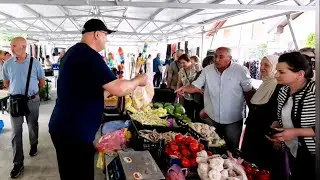 ŽIVA ISTINA#Kozarac pijaca 2 dio. Navalte narode, kod Vasvije samo što nije džaba.