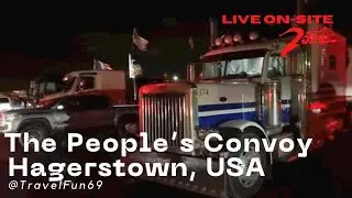 The People's Convoy Hagerstown, USA March 9