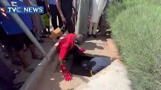 WATCH: Suspected Vandal Electrocuted While Tampering with High-Voltage Cable in Jigawa