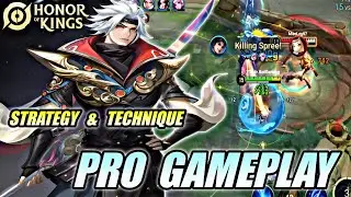 YAO PRO GAMEPLAY - TECHNIQUE & STRATEGY 100% UNSTOPPABLE! | HONOR OF KINGS (HOK)