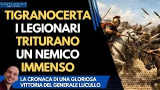 La battaglia di Tigranocerta. I legionari triturano un nemico immenso