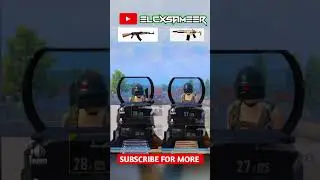 Akm vs Honey Badger  || BGMI || #bgmi #pubg #pubgmobile #shorts
