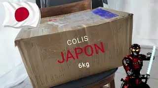 On déballe un colis de 6 kg en provenance du Japon. Lourd inside !!