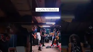 7:44 On A Monday by Out Of Print. #shoegaze #metalmusic #singer #guitarist