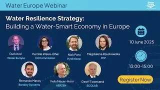 🔴Live now: Water Resilient Strategy Webinar