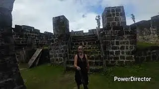 Esplana Family visits Fort San Andres in Romblon Romblon 