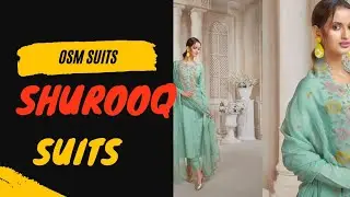 shurooq brand || Musleen suits || Karwachauth suits || Osm suits || Festival season