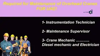 Over head Crane Maintenance Staff | Supervisor Jobs 2021 | Technician Jobs 2021 | Mechanic Jobs 2021
