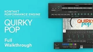 QUIRKY POP KONTAKT | Acoustic Pop Guitar Loops and Folk Guitar Samples