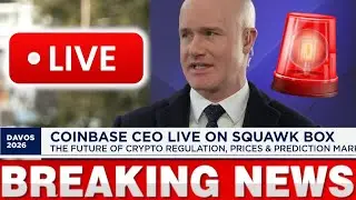 Coinbase CEO Live From Davos: Massive Crypto Implications Here