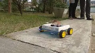 Nano Rover initial prototype by IUBAT Senso Coder | BUET Ground Test with Camera View