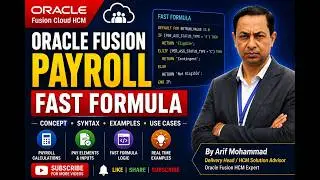 Fast Formula in Oracle Fusion Payroll for Beginners