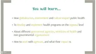 USC MPH - Choose a Track - Global Health Leadership
