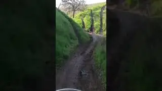 KTM 890R Carving through the hills at Carnegie