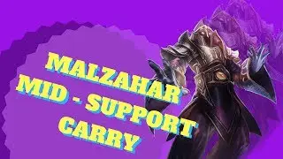 MALZAHAR SUPPORT / MID IN S7 ( LOL MONTAGE )
