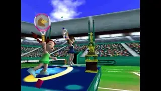 Mario Tennis 64 Doubles Planet Cup - Nina and Kate (GBC Characters)