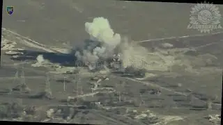 Big Airstrike Using GBU-39 Small Diameter Bombs on Russian Command Post in Zaporizhzhia