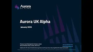 Aurora UK Alpha Webinar: An Introduction to Aurora - 26th January 2026