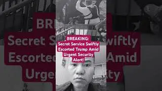 Secret Service Swiftly Escorted Trump Amid Urgent Security Alert! #trump #breakingnews #trumpnews
