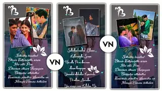Vn Lyrics video editor tamil|trending reels lyrics video editing|Vn video editor tamil||Vn tutorial