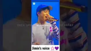 jimin voice 🌸💜 #bts #btsarmy #btsshorts #btsedits #jimin #jiminvoice
