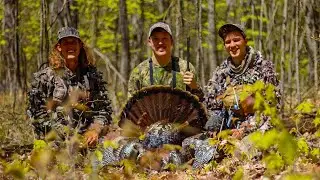 Jacob's FIRST TURKEY! - Ohio Public Land Turkey Hunting Action!
