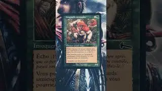 Carte Magic Grognards simiesques - Commune N&deg;113 - H&eacute;ritage d'Urza #mtg #mtgcards #magicthegathering