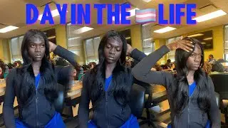 I LET MY FRIEND CURL MY WIG INSTALL WHILE IN CLASS!